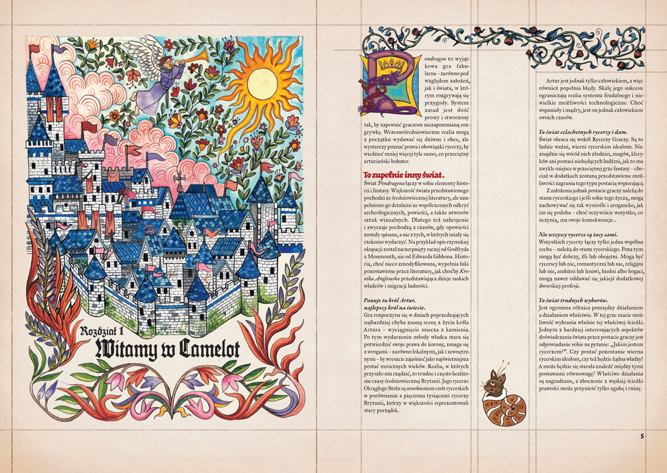 Fragment rozdziału pierwszego Witamy w Camelot